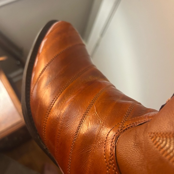 Los Altos eel skin cowboy boots - Picture 5 of 6